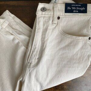 Abercrombie Curve Love White Jeans Size 25L